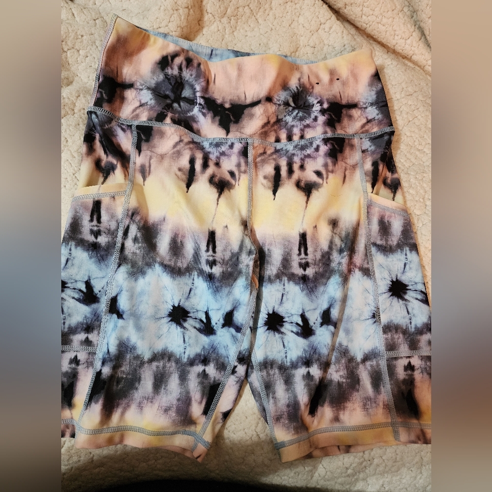Tie-Dye Work Out Shorts